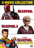 Deadpool & Wolverine triple pack DVD collection - British product