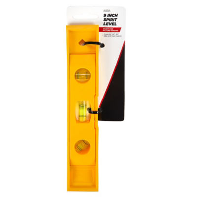 ASDA spirit level 9 inch torpedo - British product