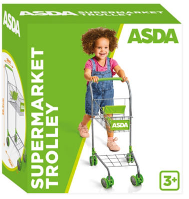 ASDA Toy Supermarket Trolley 3+ Years Toy Playset