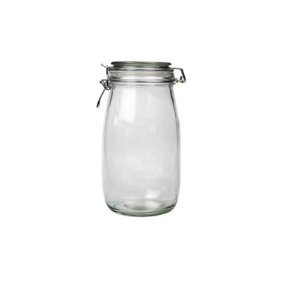 George Home clip lid glass canister 1400ml, UK version