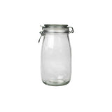 George Home clip lid glass canister 1400ml, UK version