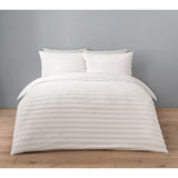 George Home white duvet set with tufted design for double beds, UK version