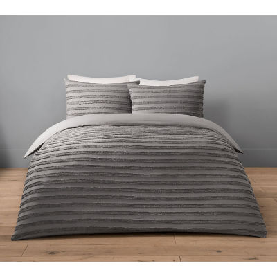George Home grey duvet cover set double, UK version