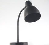 George Home black desk lamp, UK version
