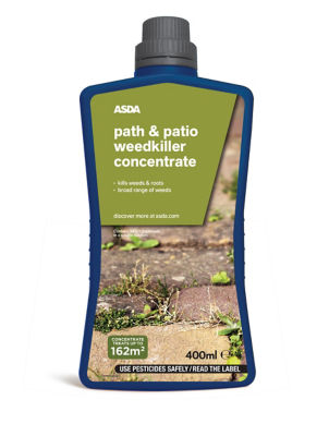 ASDA Path & Patio Weed Killer Concentrate 400Ml - British product
