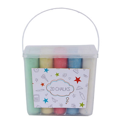 ASDA Jumbo Chalks 20 pack - British product