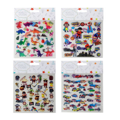 ASDA foam stickers letters and numbers assortment - British product
