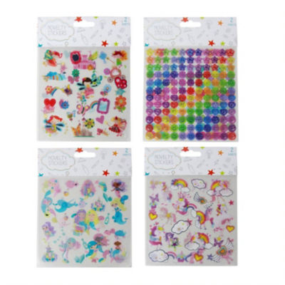 ASDA novelty stickers assorted designs - British product