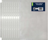 ASDA punch pockets A4 100 pack - British product