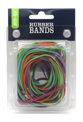 ASDA assorted rubber bands - British product