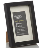 George Home black metal photo frame 6x4 inch, UK version