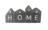 George Home grey cement 4 house home sign, UK version