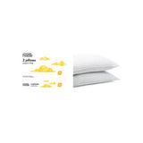 George Home pack of 2 pillows, UK version