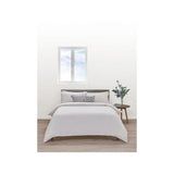 George Home white Tencel duvet set double, UK version