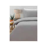 George Home Grey Tencel Duvet Cover Double, UK version