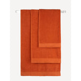 George Home burnt orange bath sheet large, UK version