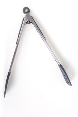 George Home silicone tongs with soft grip handle, UK version