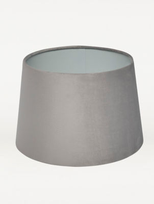 George Home grey velvet chimney shade, UK version