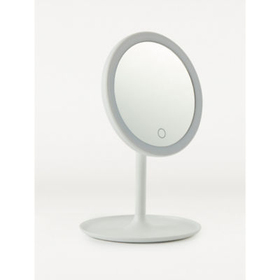 George Home white LED cosmetic mirror 30cm, UK version