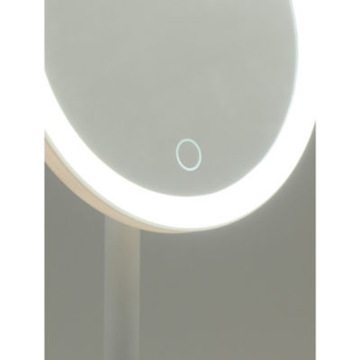 George Home white LED cosmetic mirror 30cm, UK version