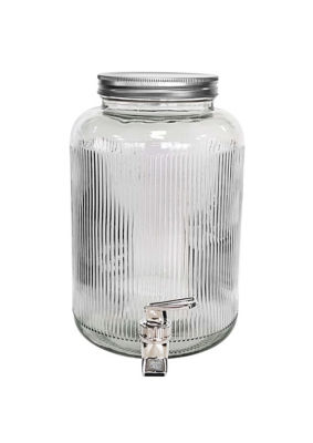 George Home Distributeur de boissons en verre transparent