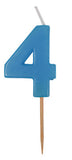 George Home number candle 4 - British product