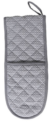 George Home Grey Woven Double oven glove, UK version