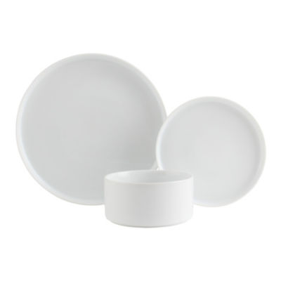 George Home Simply White Dinner Set, UK version