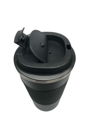 George Home double wall travel tumbler black 450ml, UK version