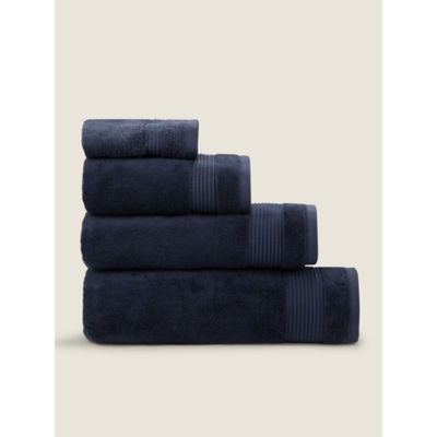 George navy hand towel, UK version