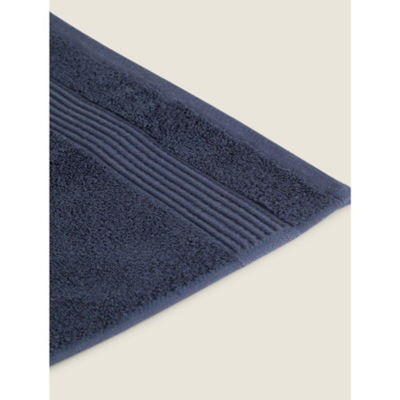 George navy hand towel, UK version