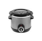 George Home grey compact air fryer 1.2L capacity, UK version