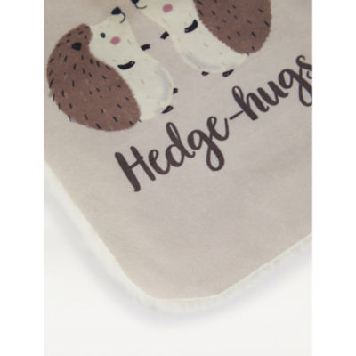 George Home natural hedgehog hot water bottle, UK version