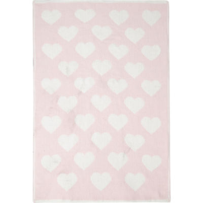 George Home heart chenille baby blanket, UK version
