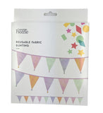 George Home multicoloured fabric bunting 2.5m, UK version