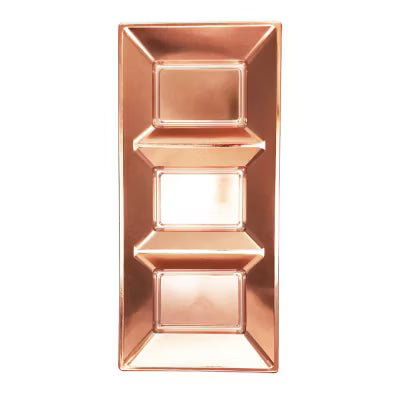 George Home rose gold snack tray 2pk, UK version