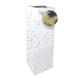 George Home silver and gold spot champagne bag, UK version