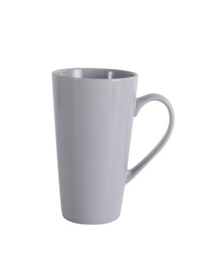 George Home grey latte single mug, UK version