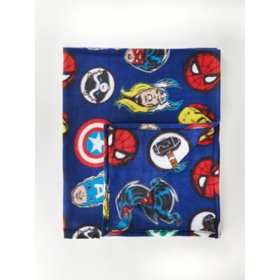George Home Hulk fleece throw 120cm x 150cm, UK version