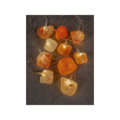 George Home Orange stone string lights 180cm, UK version