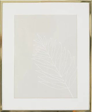 George Home gold-tone slim photo frame 8x6 inch (British brand)