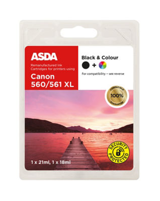 Canon black and colour ink cartridge - British product