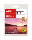 Canon black and colour ink cartridge - British product