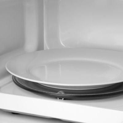 George Home black microwave oven 17L, UK version