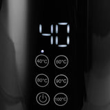 George Home 1.5L digital kettle black finish, UK version
