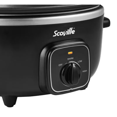 Scoville black slow cooker 3.5L (British brand)