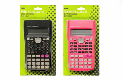 ASDA Scientific Calculator Assorted Colours