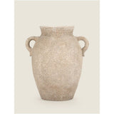 George Home Stone Effect Greek Urn Vase 17.5x21.5x24.6cm, UK version
