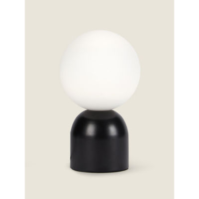 George Home Black Orb Touch Lamp, UK version