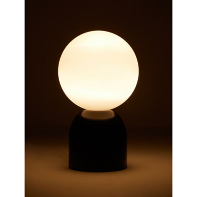 George Home Black Orb Touch Lamp, UK version